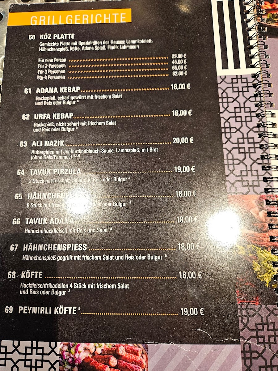 Menu Köz Restaurant - Holzkohlegrill Stade-6