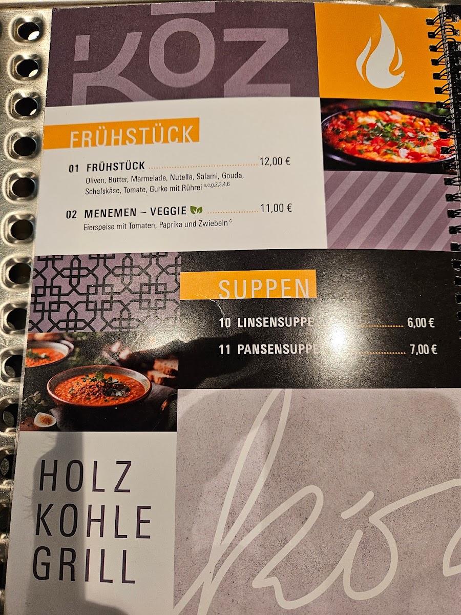 Menu Köz Restaurant - Holzkohlegrill Stade-9